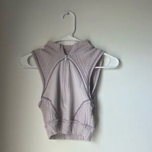 BDG urban outfitters purple zip up top